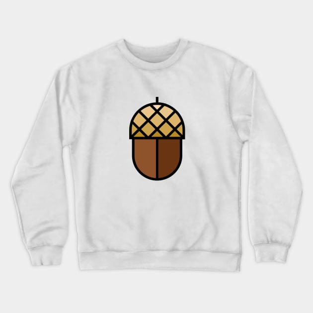 Pine Cone Abstract Geometric Funny Nursery Cartoon Drawing Design Crewneck Sweatshirt by skstring